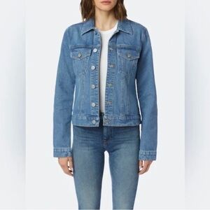 HUDSON The Classic Fitted Trucker Denim Jacket S/M NWOT